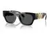 Lentes de sol Versace, Medusa Biggie negros con dorado - 0