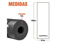 Tapete Para Hacer Ejercicios Yoga Pilates Rehabilitacion Gym - 1