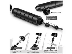 Cuerda para Saltar Boxeo Crossfit Mango Antideslizante 3m - 4