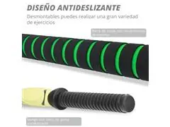 Mancuernas 20 Kg Altera Set Ajustables Disco Barra Pesa Rusa - 3