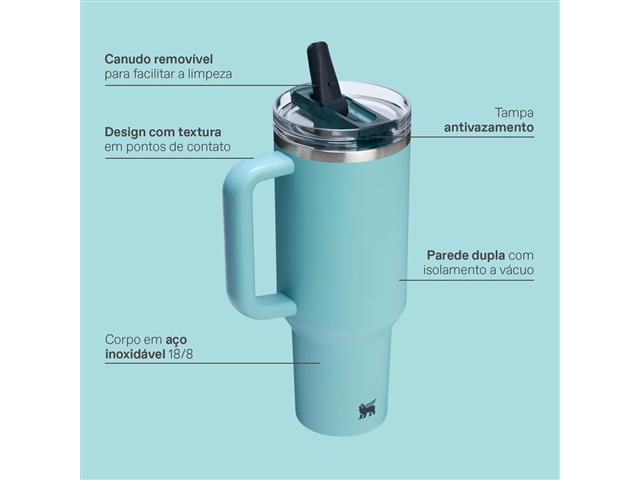 Copo Stanley Quencher ProTour Agave 1,18 L - 3