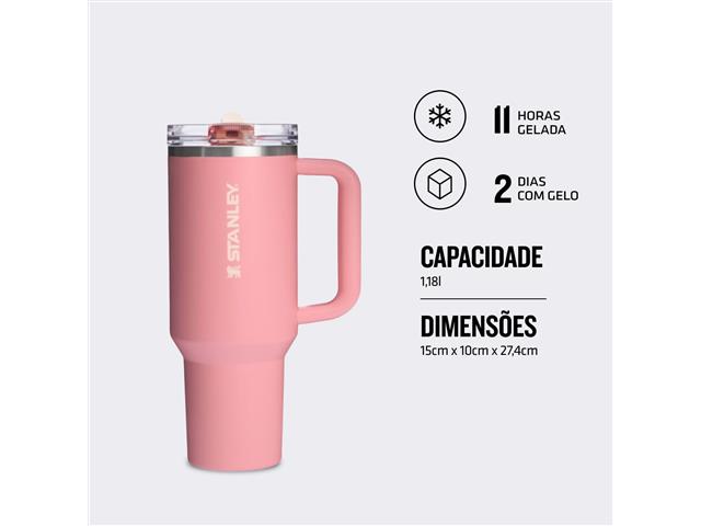 Stanley Copo Térmico Quencher Protour Pink Mesa | 1,18L - 3