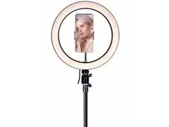 Aro de luz con tripie ajustable de 45 cm – 160 cm - 4