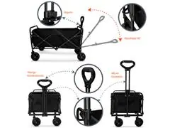 Carrito multiusos plegable - 3