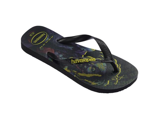 Chinelo Havaianas Top Herois Dc Preto/Preto/Preto Tam 37-38 - 1