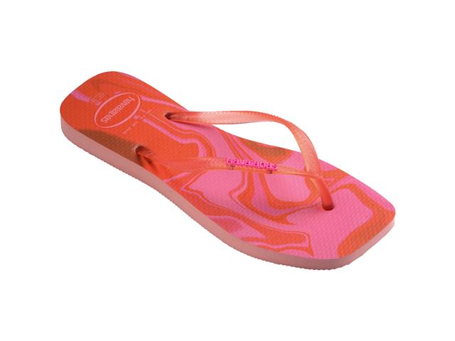 Chinelo Havaianas Square Jelly Fc Blossom Tam 33-34 - 1
