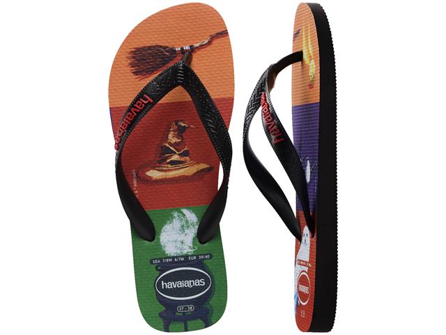 Chinelo Havaianas Harry Potter Preto/Preto Tam 35-36 - 4