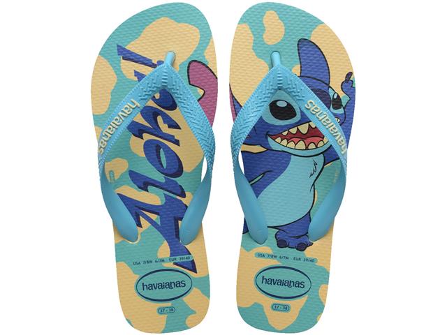 Chinelo Havaianas Top D Classics Buttercream Tam 33-34