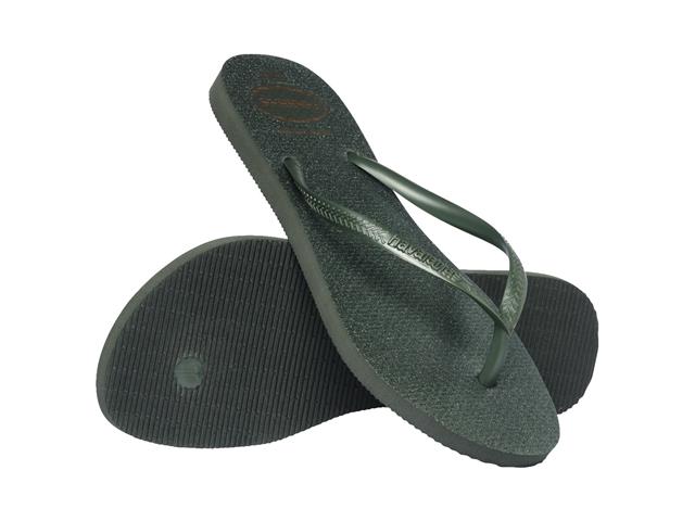 Chinelo Havaianas Slim Gloss Verde Olive Tam 33-34 - 3