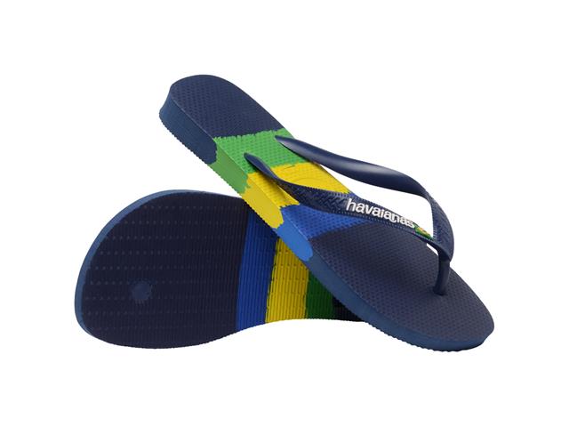 Chinelo Havaianas Brasil Tech Marinho Tam 35-36 - 2
