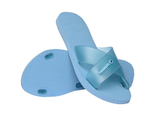 Chinelo Havaianas Aqua Jelly Fc Azul Lavanda Tam 35-36 - 3