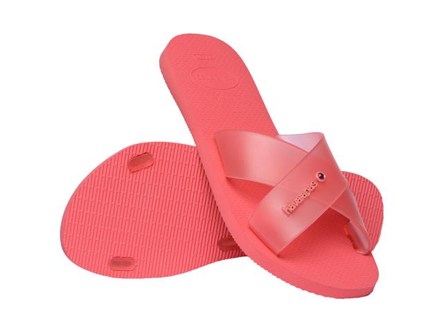 Chinelo Havaianas Aqua Jelly Fc Coral Tropical Tam 35-36 - 3