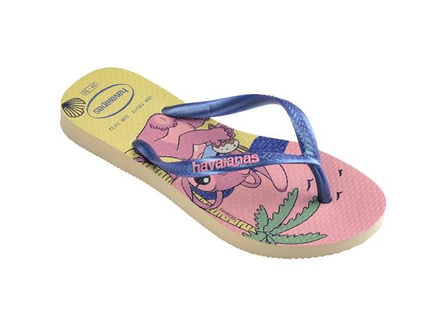 Chinelo Havaianas Kids Slim Disney Fc Buttercream Tam 23-24 - 1
