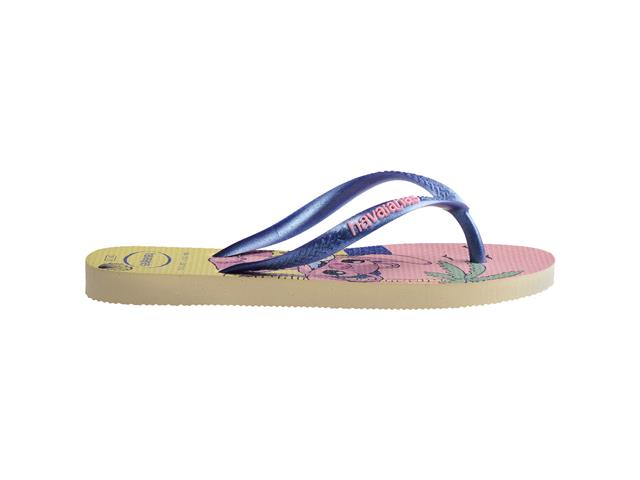 Chinelo Havaianas Kids Slim Disney Fc Buttercream Tam 23-24 - 2