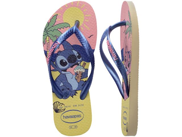 Chinelo Havaianas Kids Slim Disney Fc Buttercream Tam 23-24 - 4