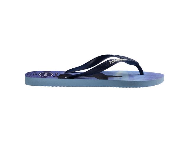 Chinelo Havaianas Top Surfer I Azul Lavanda Tam 37-38 - 2