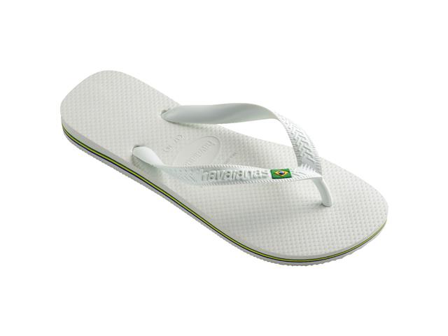 Chinelo Havaianas Brasil Branco Tam 37-38 - 1