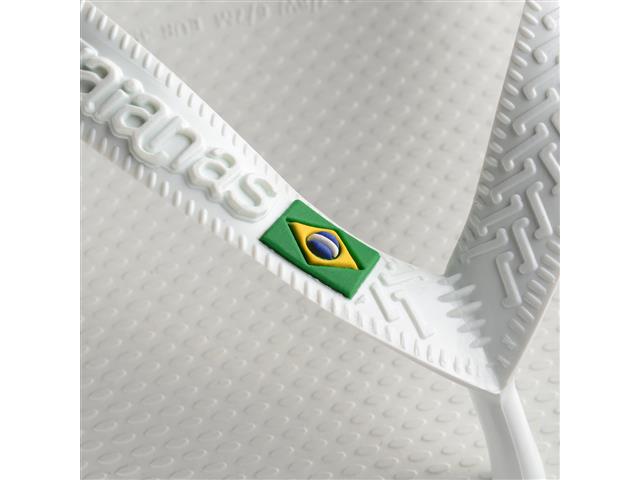 Chinelo Havaianas Brasil Branco Tam 41-42 - 5