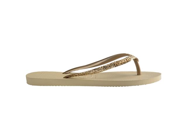 Chinelo Havaianas Slim Glitter Ii Areia Tam 41-42 - 2
