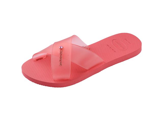 Chinelo Havaianas Aqua Jelly Fc Coral Tropical - 2