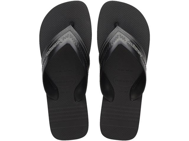 Chinelo Havaianas Hybrid Be Preto/Preto