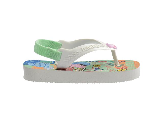 Chinelo Havaianas N.Baby Peppa Pig Branco/Branco - 2
