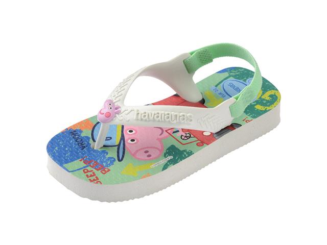 Chinelo Havaianas N.Baby Peppa Pig Branco/Branco - 4
