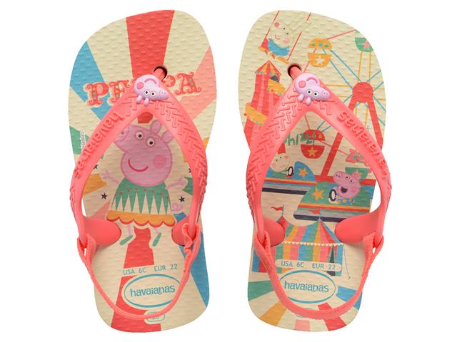 Chinelo Havaianas N.Baby Peppa Pig Bu...