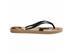 Chinelo Havaianas Slim Pets Dourado/Preto - 2