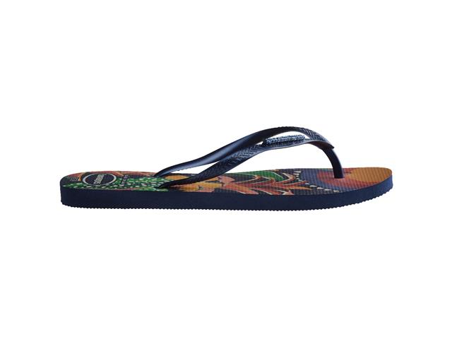 Chinelo Havaianas Slim Tropical Marinho/Marinho - 2