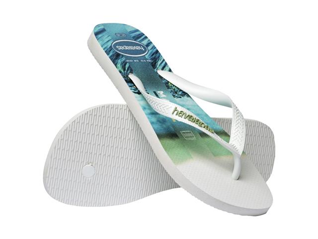 Chinelo Havaianas Top Surfer I Branco/Branco - 3