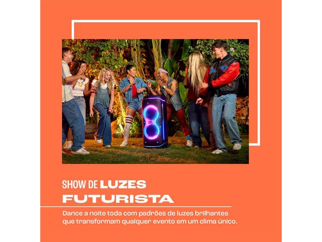 Caixa Portatil com Bluetooth JBLPARTYBOX720BR  (preto) - 4