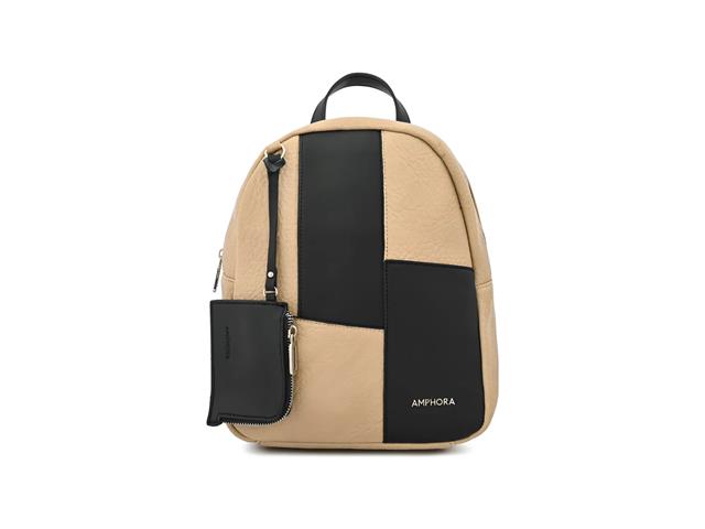 Mochila Amphora Lyra Mediana Beige