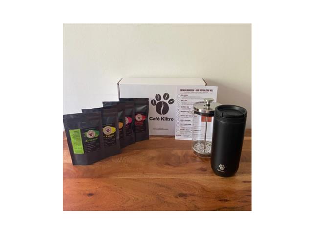 Pack de Iniciación Café Kiltro + Mug + Prensa Francesa