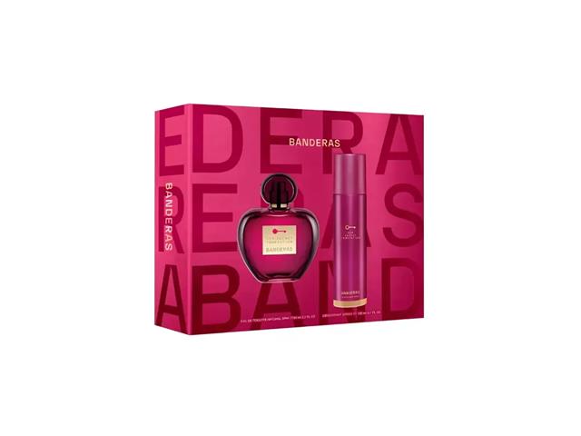 Set Perfume Her Scret Temptation 80ml + Desodorante Antonio