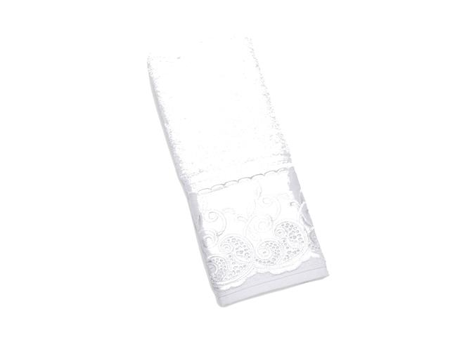 Kit Toalha Buettner Social com Renda Branco - 4