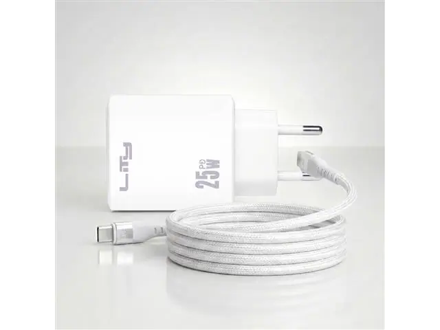 Kit Carregador Turbo 25W + Cabo Carregamento e Dados USB-C/USB-C - 2