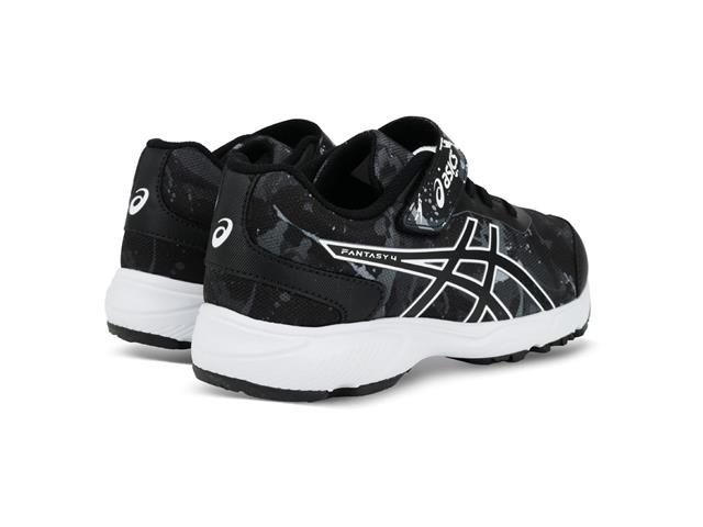 Tênis Asics Fantasy 4 Black/Real White Kids Tam 26 - 1