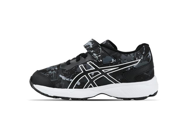 Tênis Asics Fantasy 4 Black/Real White Kids Tam 26 - 3