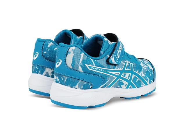 Tênis Asics Fantasy 4 Aegean Blue/White Kids Tam 26 - 1