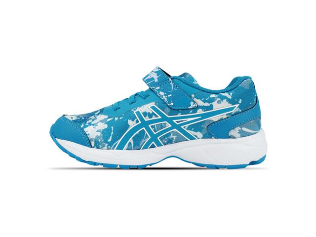 Tênis Asics Fantasy 4 Aegean Blue/White Kids Tam 26 - 3