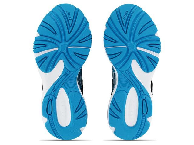 Tênis Asics Fantasy 4 Aegean Blue/White Kids Tam 26 - 7