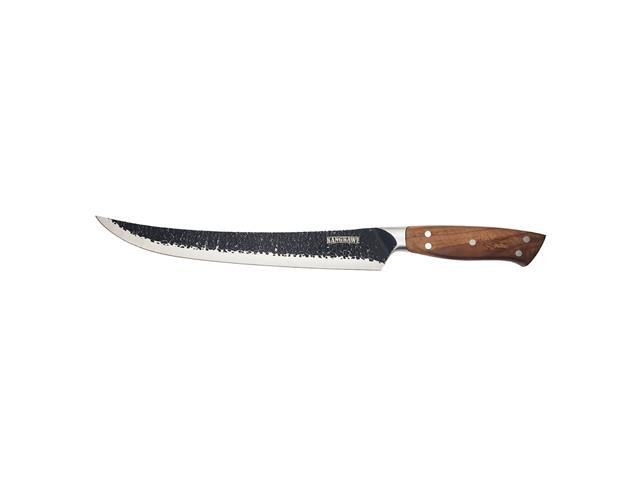 Cuchillo 10" Carnicero Curvo Martillado Kangkawe