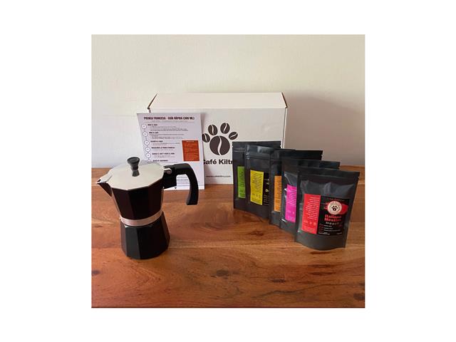 Pack Clásico (Moka Italiana + Pack degustación + Guía)