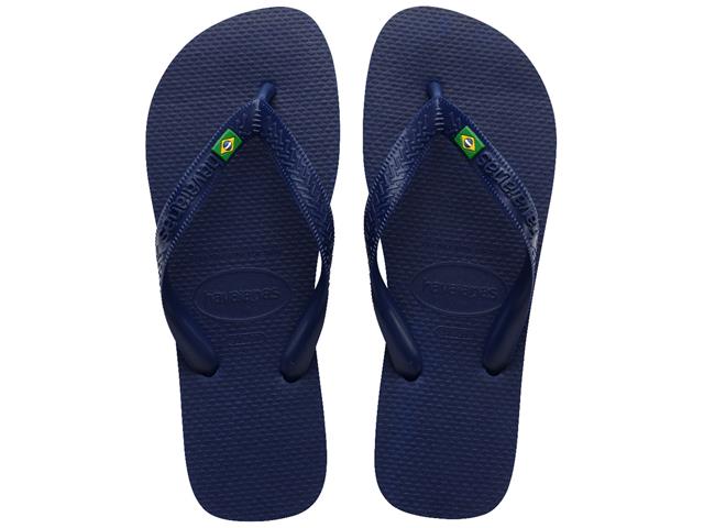 Chinelo Havaianas Brasil Marinho Tam 39-40