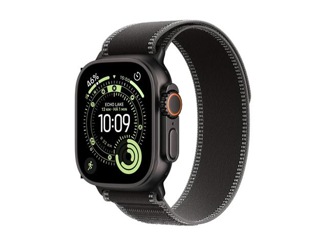 Apple Watch Ultra 3 49mm Titânio Preto Pulseira Trail Loop - 1
