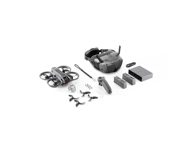Drone DJI Avata 2 Fly Smart Combo (3 baterias DJI Goggles N3 & Motion  - 1