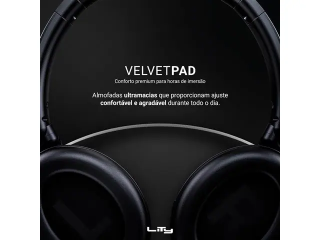 Headphone Bluetooth Lity H13 Pro ANC Bluetooth 5.4 Até 65H - 5