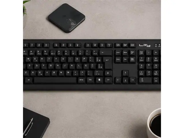 KIT TECLADO E MOUSE SEM FIO LITY ABNT2 107 TECLAS PRETO (KSF10P) - 5
