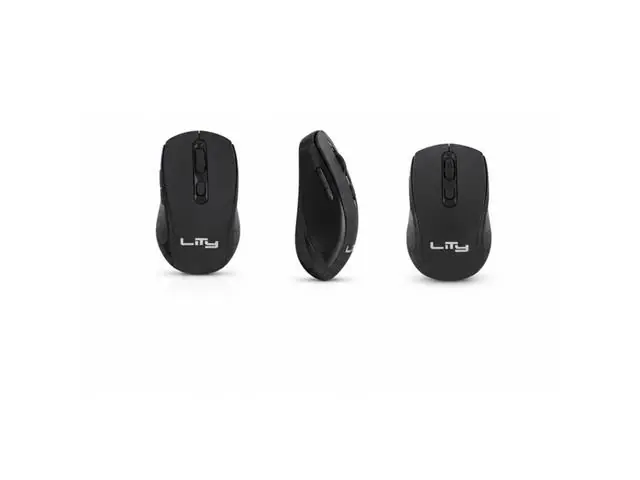 KIT TECLADO E MOUSE SEM FIO LITY ABNT2 107 TECLAS PRETO (KSF10P) - 7